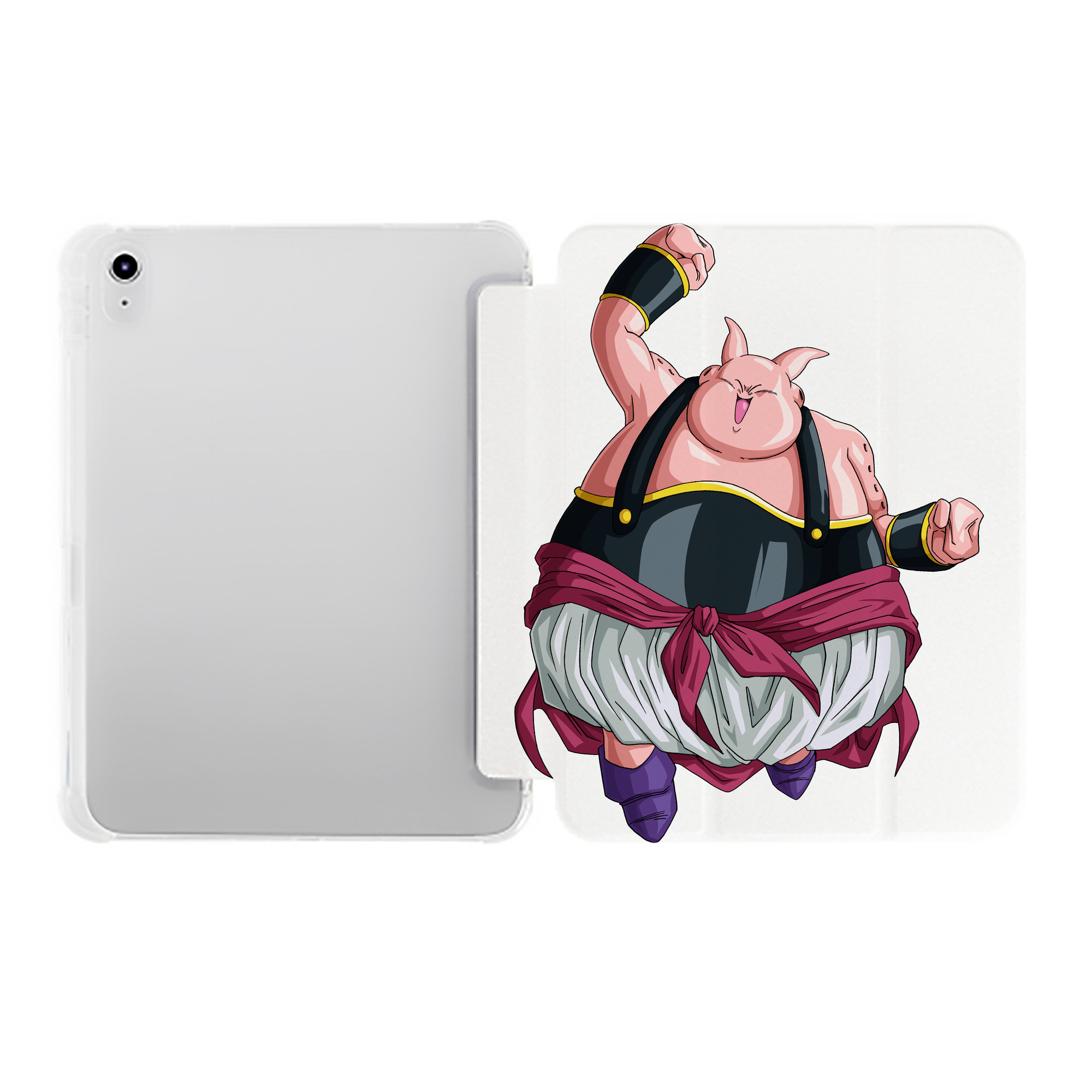 （画像用） ドラゴンボール DRAGON BALL IPad ケース ペン収納付き 三つ折りスタンド PUレザー×シリコン 対応機種9.5/10.5/10.9インチ